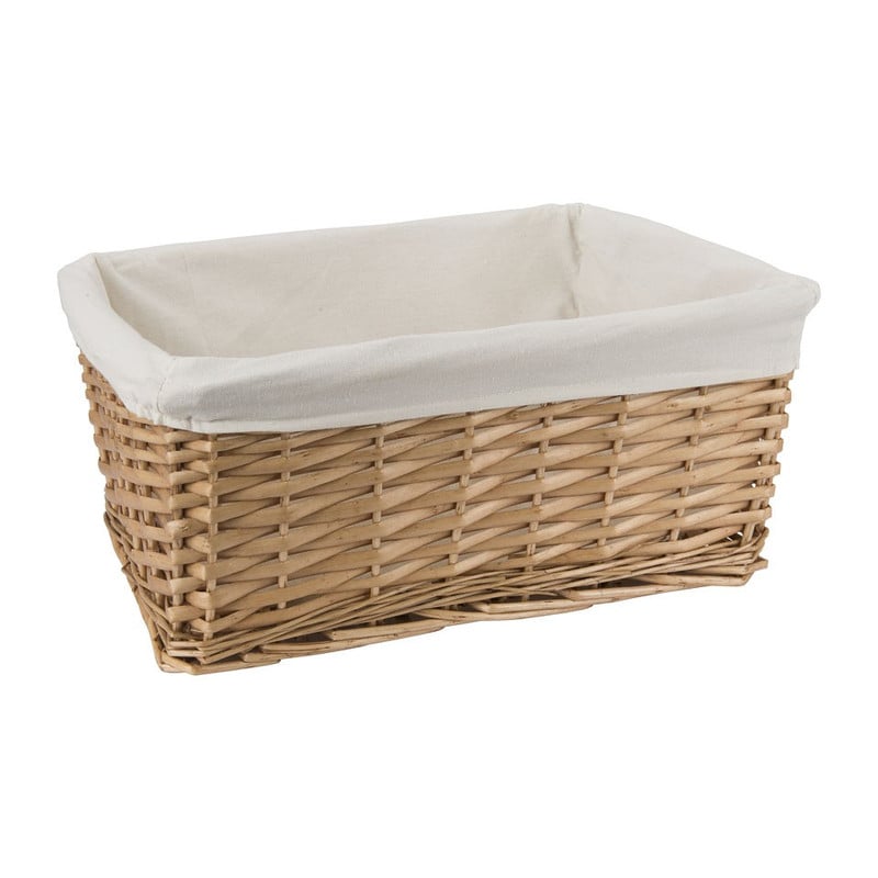 Lademand met voering - bruin - 32x41x18 cm