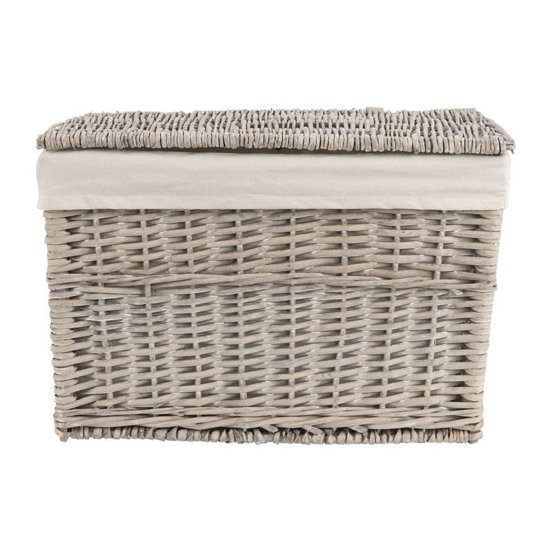 Wasmand basic - 50x31x34 cm - grijs