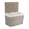 Wasmand basic - 50x31x34 cm - grijs