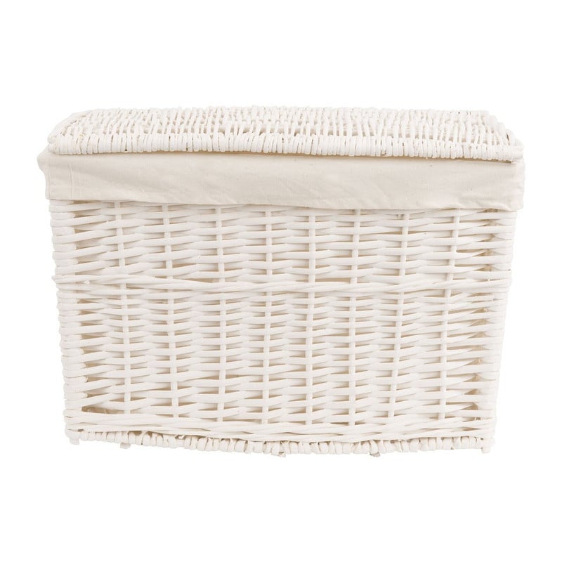 Wasmand basic - 50x31x34 cm - wit