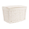 Wasmand basic - 50x31x34 cm - wit