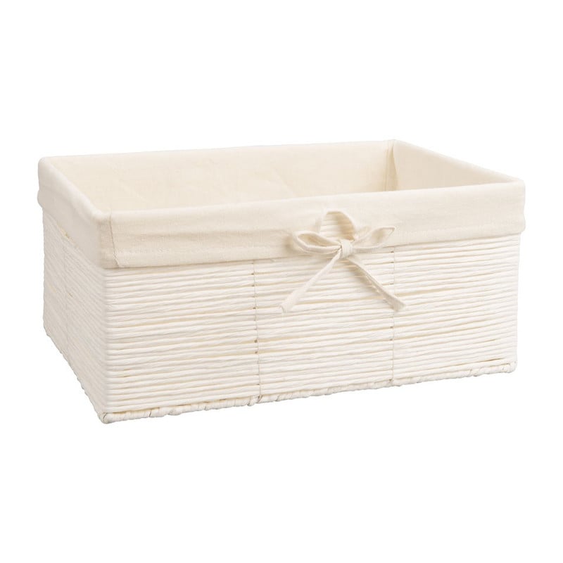 Lademand Batavia L - wit - 40x29x18 cm