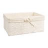 Lademand Batavia L - wit - 40x29x18 cm