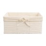 Lademand Batavia L - wit - 40x29x18 cm