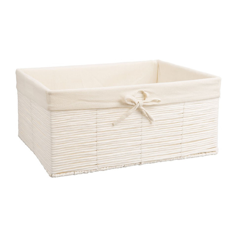 Lademand Batavia XL - wit - 45x34x20 cm
