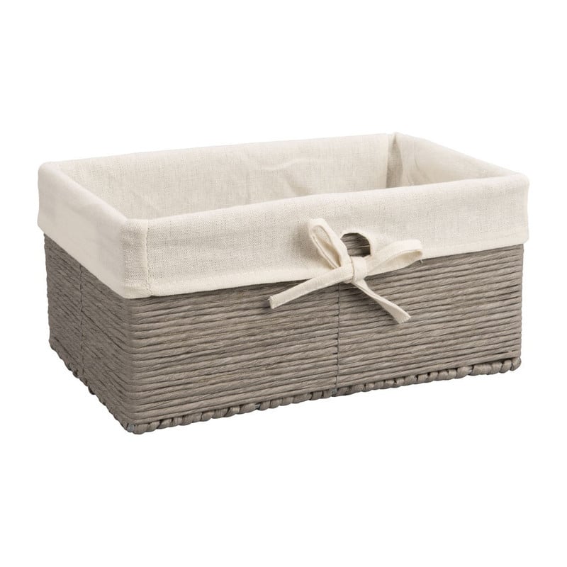 Lademand Batavia S - grijs - 30x19x14 cm
