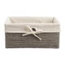 Lademand Batavia S - grijs - 30x19x14 cm