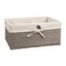 Lademand Batavia M - grijs - 35x24x16 cm