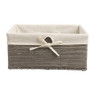 Lademand Batavia M - grijs - 35x24x16 cm