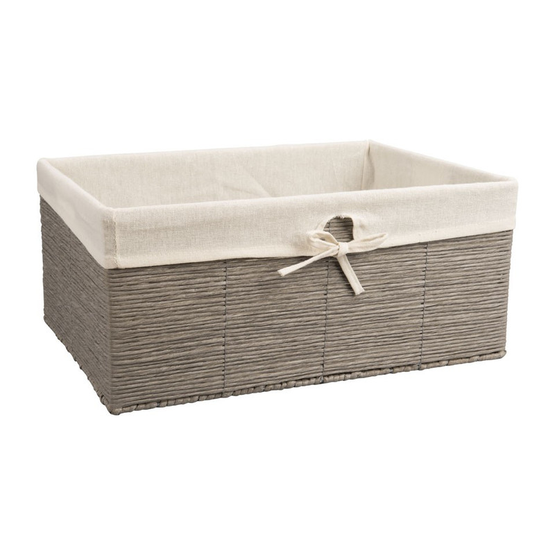 Lademand Batavia XL - grijs - 45x34x20 cm