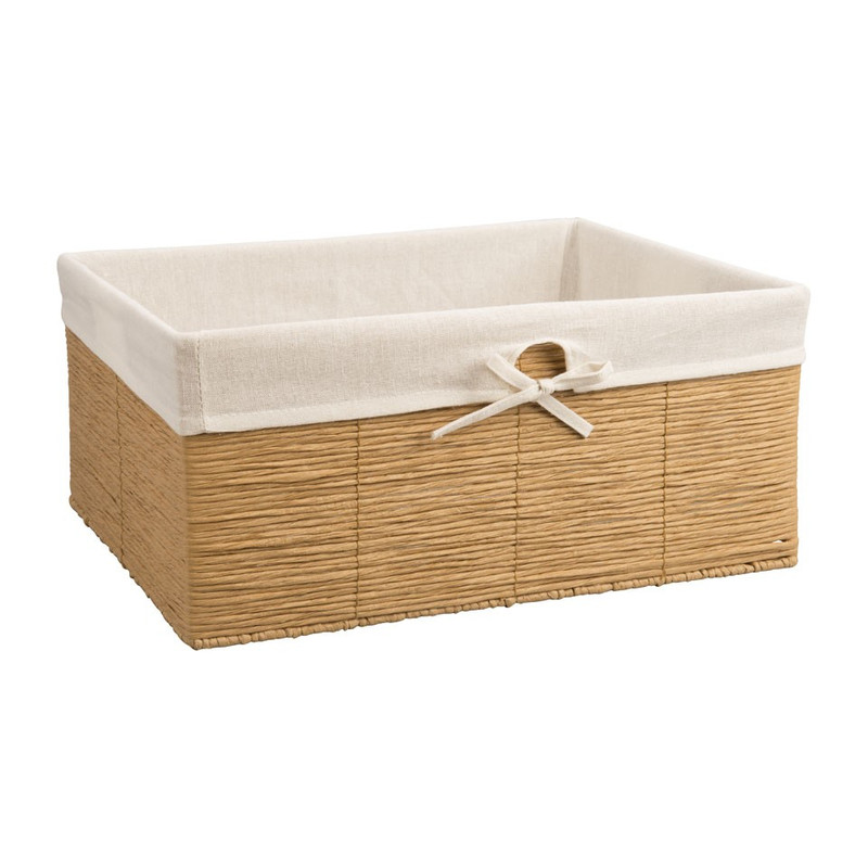 Lademand Batavia XL - naturel - 45x34x20 cm