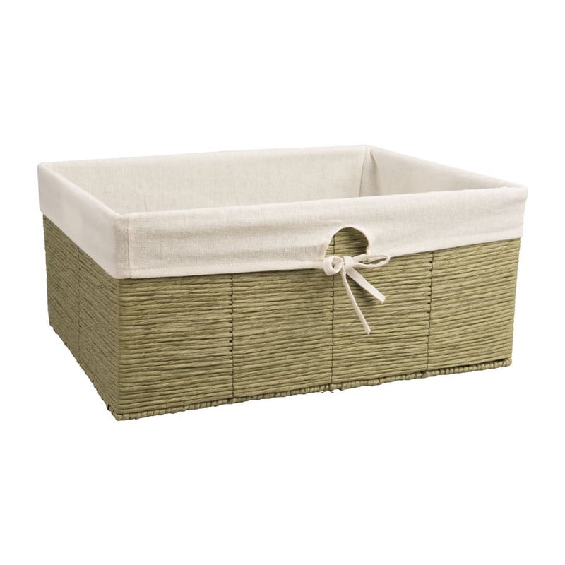 Lademand Batavia XL - groen - 45x34x20 cm