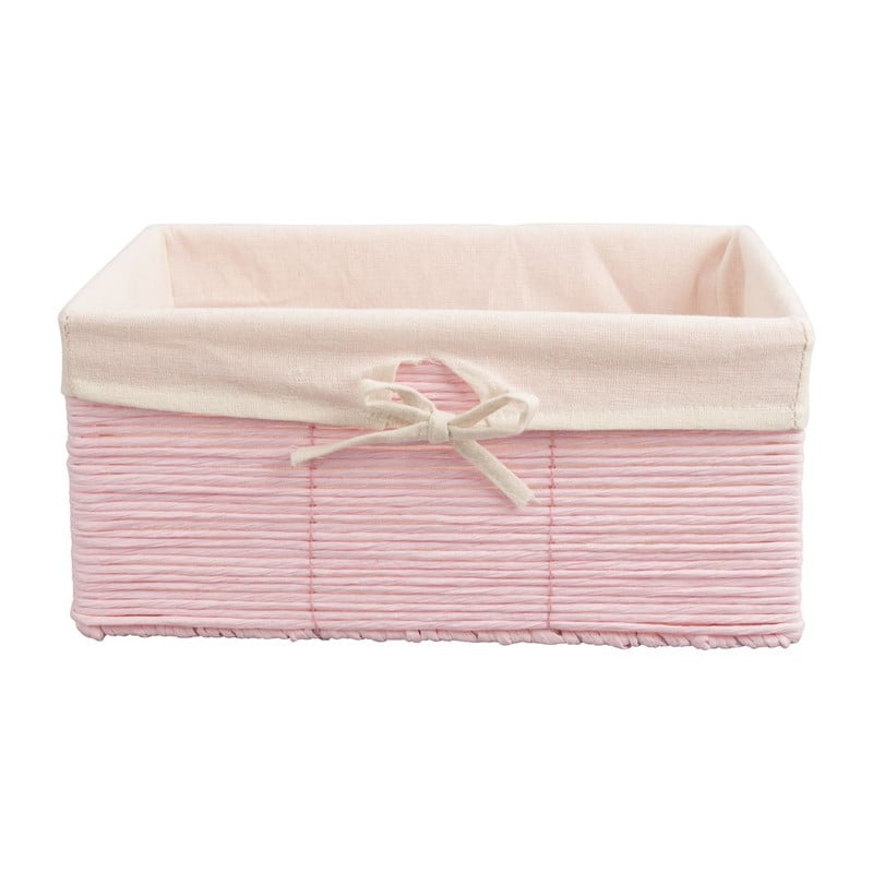 Lademand Batavia M - roze - 35x24x16 cm