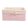 Lademand Batavia M - roze - 35x24x16 cm