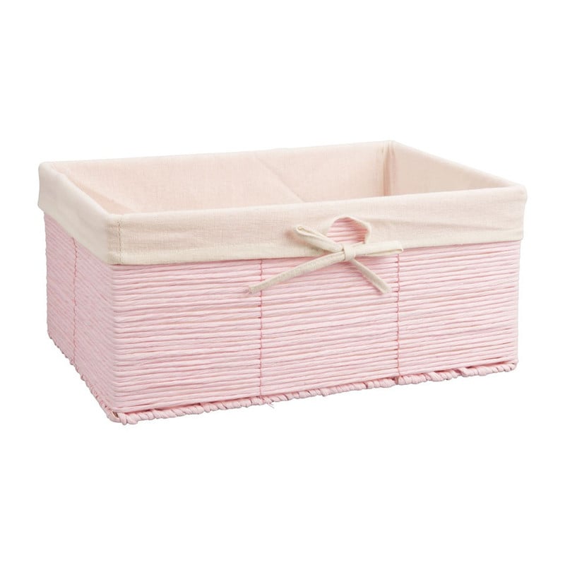 Lademand Batavia L - roze - 40x29x18 cm