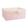 Lademand Batavia XL - roze - 45x34x20 cm