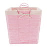Wasmand Batavia met voering - roze - 40x40x40 cm