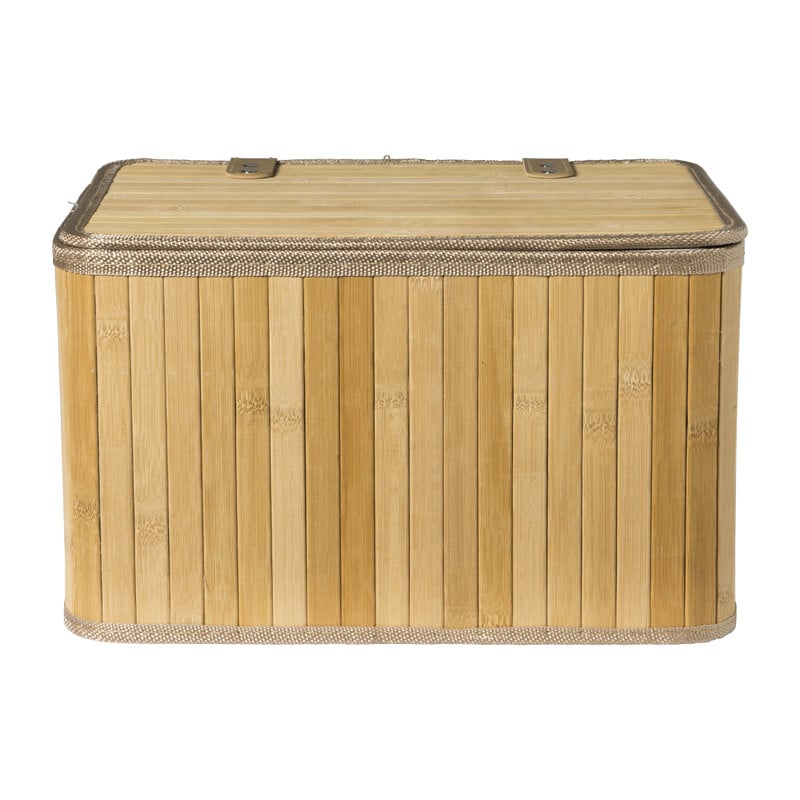 Opbergmand Oscar met deksel - set van 3