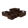 Lademand vilt - bruin - 41x31x21 cm