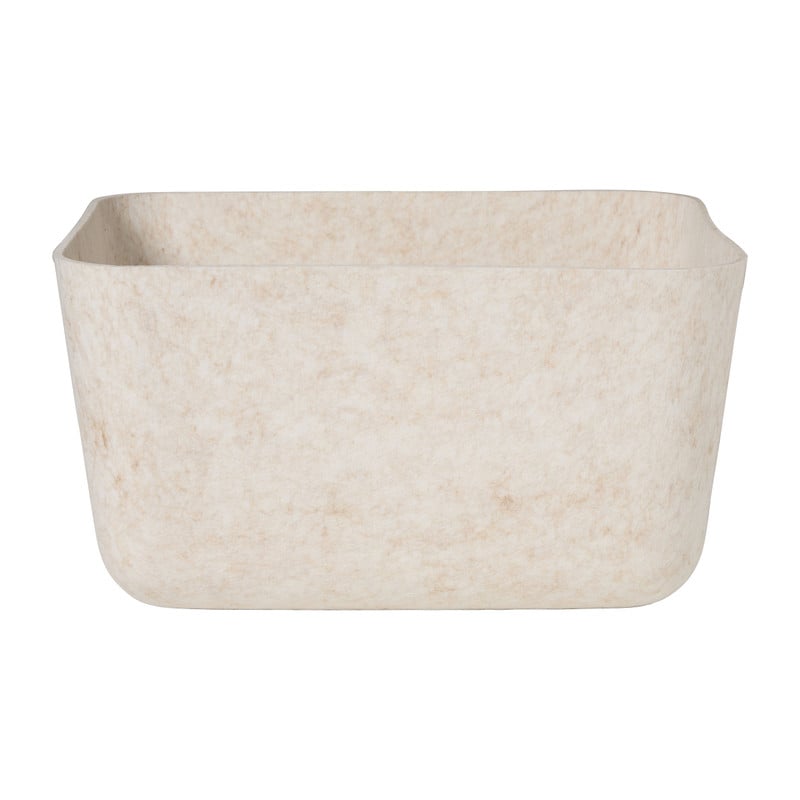 Lademand vilt - beige - 41x31x21 cm