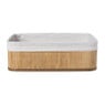 Mand Tibo rechthoekig - 36x26x12 cm