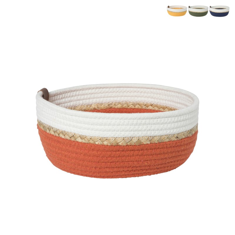 Mand colors laag - diverse varianten - ø29x12 cm