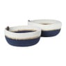 Mand colors laag - diverse varianten - ø29x12 cm