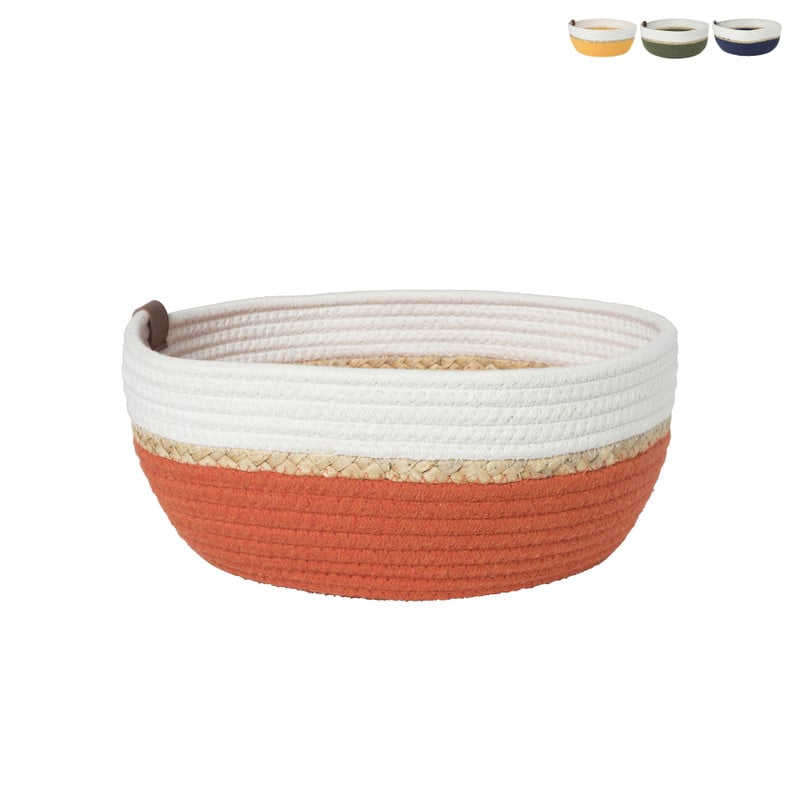 Mand colors laag - diverse varianten - ø32x14 cm