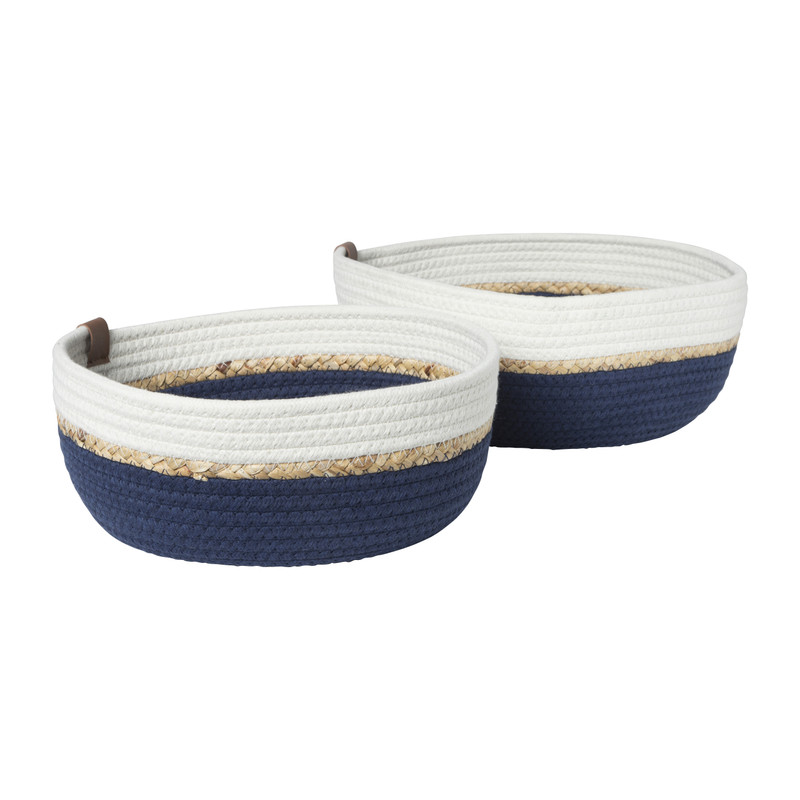 Mand colors laag - diverse varianten - ø32x14 cm