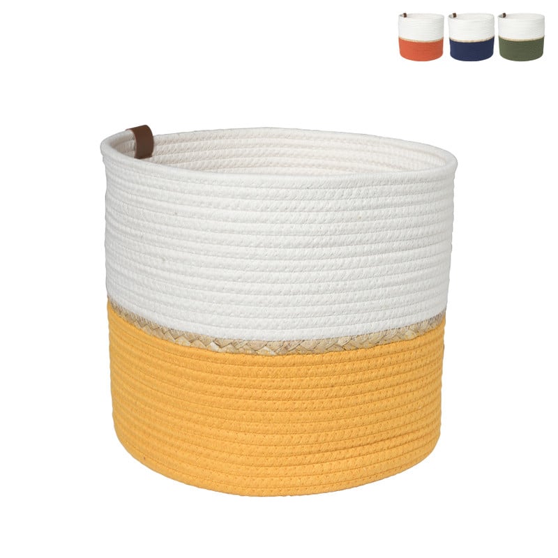 Mand colors hoog - diverse varianten - ø30x26 cm