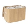 Wasmand bamboe 90 liter - naturel - 60x40x40 cm
