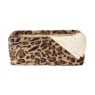 Mand luipaard - 13x33x23 cm - bruin/beige