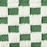 Mand checks klein - groen/wit - 11x30x20 cm