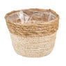 Bloempot met voering - diverse kleuren - ⌀19x15 cm 