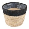 Bloempot met voering - diverse kleuren - ⌀19x15 cm 