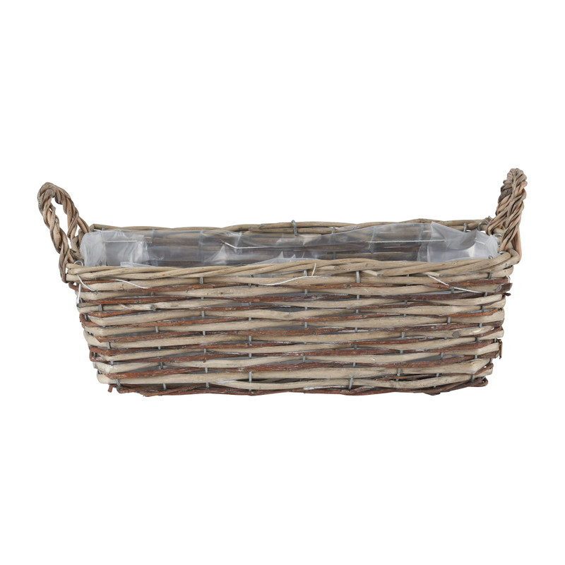 Bloempot rechthoek - 35x13x11 cm