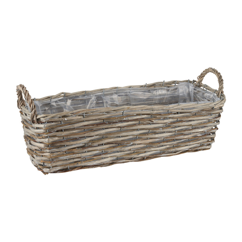 Bloempot rechthoek - 45x17x13 cm