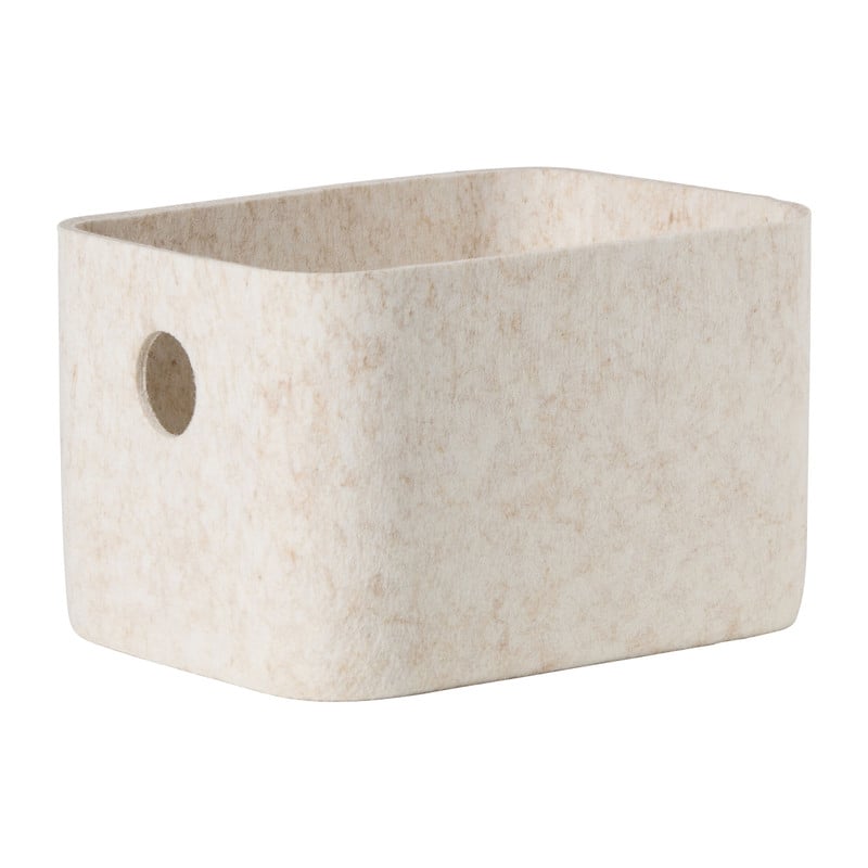 Lademand vilt groot - beige - 16x36x26 cm