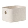 Lademand vilt middel - beige - 13.5x32x25 cm