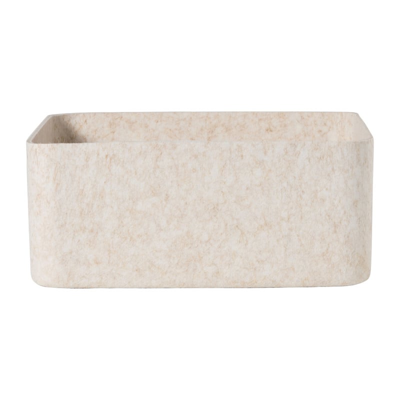 Lademand vilt klein - beige - 12x20x15 cm