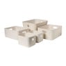 Lademand vilt klein - beige - 12x20x15 cm