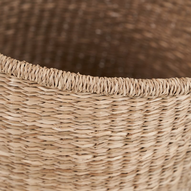 Mand met hengsel zeegras - 35x50 cm