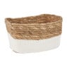 Lademand met witte rand - 24x16x14 cm