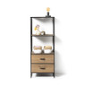 Lademand met witte rand - 24x16x14 cm
