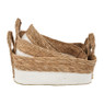 Lademand met witte rand - 38x28x15 cm