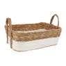 Lademand met witte rand - 45x32x17 cm