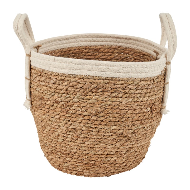 Ronde mand met katoenrand - ⌀25 cm