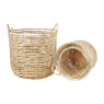 Mand mais - wit -  ⌀ 25 x 25 cm