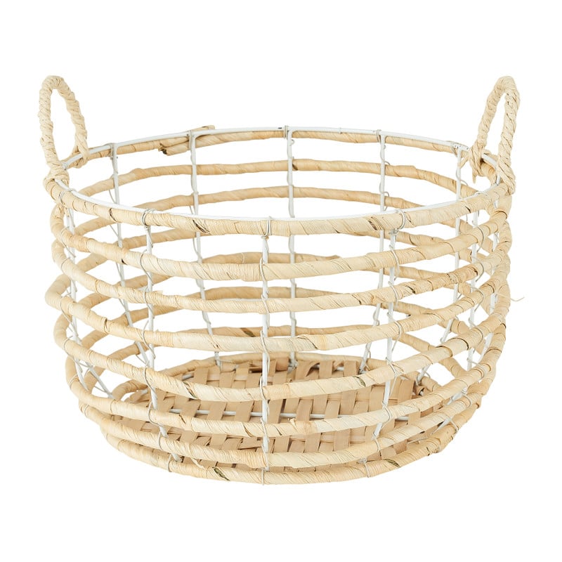 Mand mais - wit -  ⌀ 31 x 18 cm