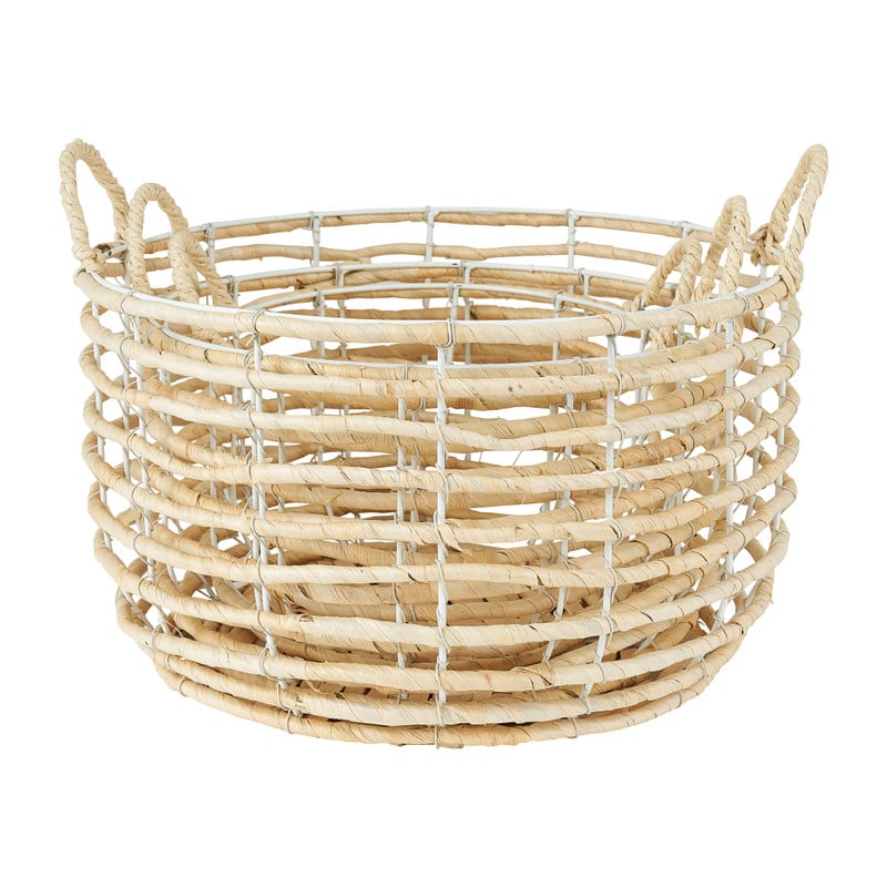 Mand mais - wit -  ⌀ 31 x 18 cm